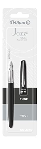 Pelikan Pluma estilográfica Jazz Elegance, Negro