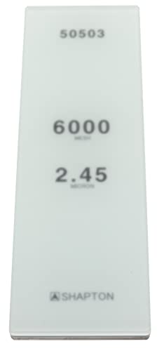Shapton Piedra de cristal 6000 grano 5 mm