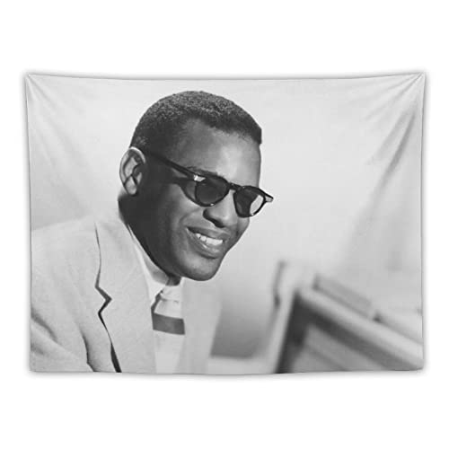 DEODEO Ray Charles - Póster de arte pictórico de The Pianist 7, arte de pared, pintura de poliéster, obras de arte, decoración moderna, tapices de dormitorio, 30 x 40 pulgadas