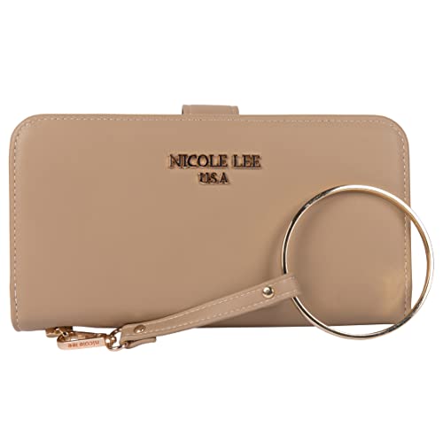 Nicole Lee Cartera Impresa Fashion con Cremallera Umber