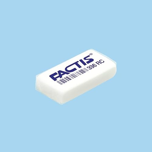 Caja 36 gomas de borrar rectanguales 336RC FACTIS®