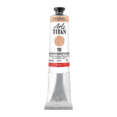 ÓLEO AMARILLO NÁPOLES ROJIZO TITAN Extrafino 6 - 20ml. Nº 10