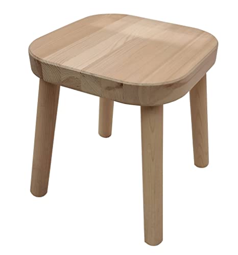 Taburete de madera maciza para niños Flisat de Ikea (31 cm)