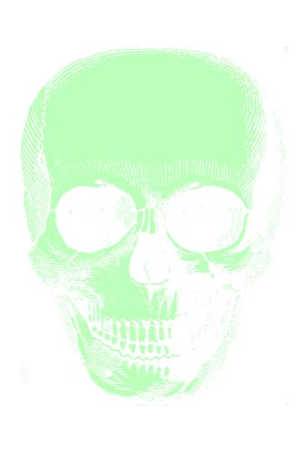 Pastel Green Skull Minimalist Planner