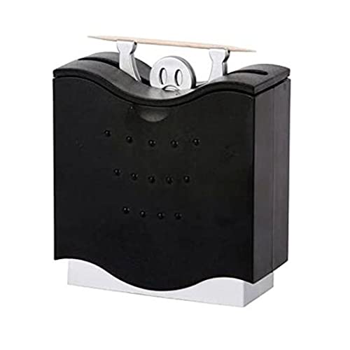 Soporte para palillos, Dispensador para palillos, Palillos de dientes de 6,5 cm de longitud adecuada, Muy divertido Una pieza de conversación en la mesa definitivamente