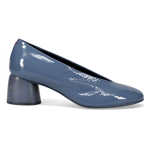 HALMANERA Dècolletè Caren 01 - Pintura de papel de azúcar - Caren 01 Plum GRISALLA - Talla, azul claro, 39 EU