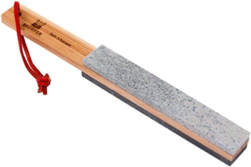 Skerper Arkansas Piedra de Afilar Hachas NAPA01 Soft/Hard Black Arkansas para Afilar Hachas
