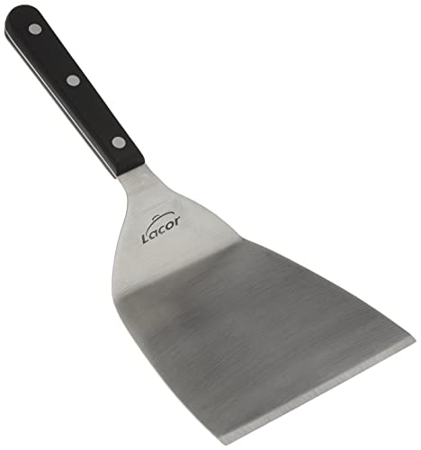 Lacor - 60434 - Espátula Grill Acodada Inox. 12 x 27 cm