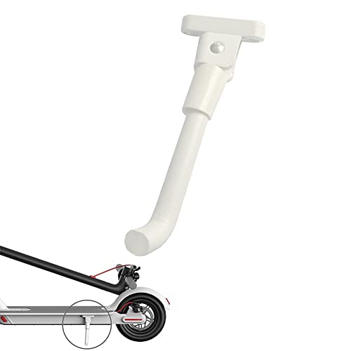 Pata De Cabra para Patinetes Electricos Compatible con Xiaomi Pro. Soporte Accesorio de Caballete para Patinete Electrico, Recambio De Pata de Cabra para Scooter, Repuesto Patinete Eléctrico (Blanco)