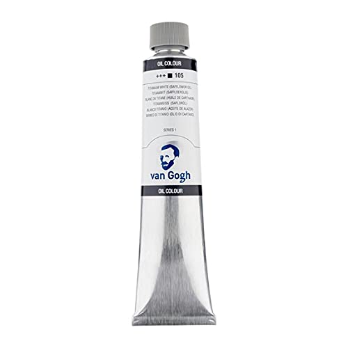 Van Gogh Pintura al óleo Blanco Titanio 200 ml