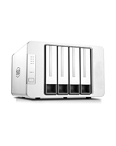 TerraMaster D4-300 USB 3.1(Gen 1) Carcasa para Discos Duros Externos Sin Herramientas Almacenamiento USB 3.1 Tipo C Admite Intercambio en Caliente (Sin Disco)
