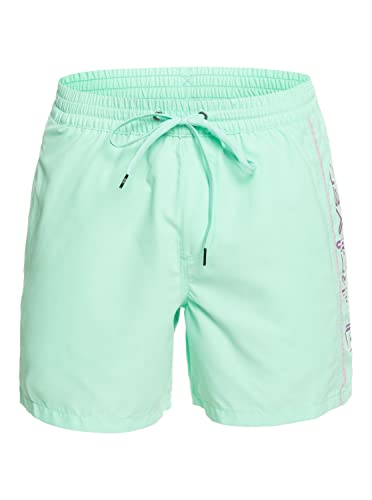 Quiksilver Short de natación Hombre Verde M