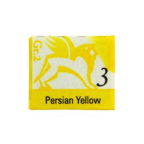 Acuarelas extrafinas a base de goma arábica y miel 1/2 GODETS amarillo persa 3