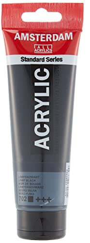 ACRÍLICO AMSTERDAM Negro Bruja 120ml