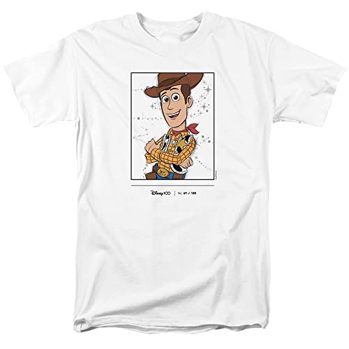 Cotton Soul Disney D100 Toy Story Woody - Camiseta para hombre, color blanco, blanco, XL