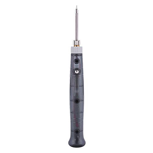 Annadue Soldador USB Tipo de Lapiz, Mini Soldadura Eléctrico de Hierro de Precisión Duradera, con Enfriamiento y Calentamiento Rápidos, Capaz de Fundir Oro, Plata, Cobre, Estaño, Aluminio, etc.