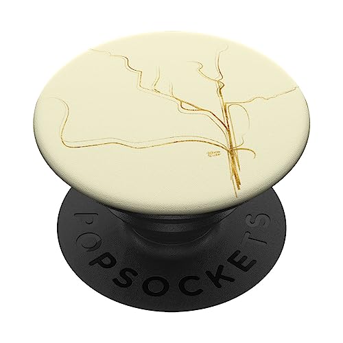 Kintsugi amarillo claro PopSockets PopGrip Intercambiable