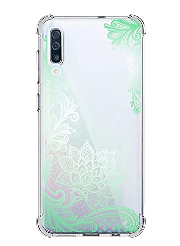 Suhctup Funda Transparente con Dibujos Compatible con OPPO Reno 2Z,Ultrafina Suave Silicona TPU Puntilla Patrón Diseño Resistencia Caídas Cuatro Esquinas Reforzado Antigolpes Caso