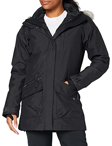 Columbia Mujer Chaqueta De Invierno 3 En 1, Black, M