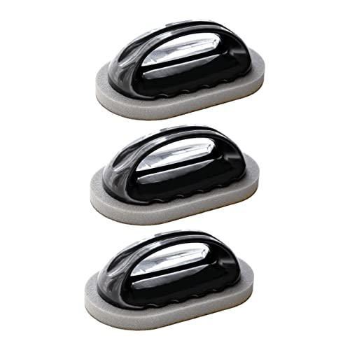 Lurrose 3 Uds Esponja Plancha Accesorios Botella De Agua Cepillo Limpiador Limpiador De Muebles Mango De Esponja Fregar Esponjas Cocina Carborundum Depurador Conveniente Carborundum