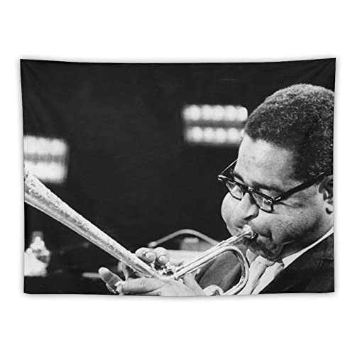 DEODEO Dizzy Gillespie - Póster de arte pictórico con 8 imágenes para pared, tapiz de poliéster, obras de arte, idea de regalo, estética de habitación, 30 x 40 pulgadas
