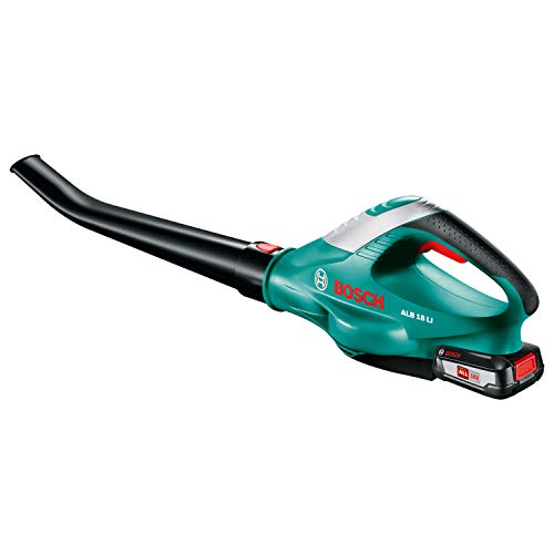 Bosch Home and Garden ALB 18 LI Soplador a Batería 2.5 Ah, 18 V, Negro y Verde, 06008A0501