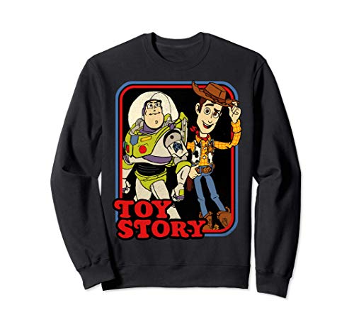 Disney Pixar Toy Story Woody And Buzz Vintage Sudadera