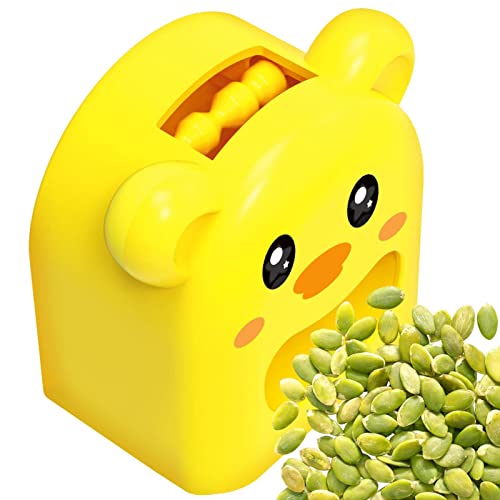 haoying Pelador de Semillas de Girasol,Máquina desgranadora y peladora automática | Pelador eléctrico de Semillas de melón para pelar Dibujos Animados, distinguir Entre Semillas Buenas y Malas