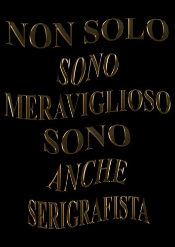 Non Solo Sono Meraviglioso Sono Anche serigrafista: Agenda 2023-2024 Settimanale e Giornaliera A4 Grande Formato | Calendario mensile 2023|2024, 24 ... a 2 anni (Regalo per Serigrafista)