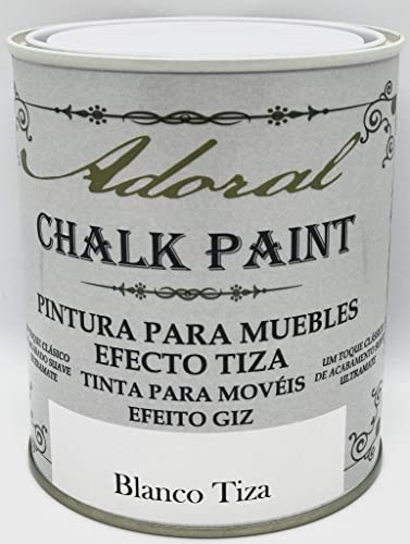 Adoral - Pintura Chalk Paint (Blanco Tiza) 125 ml