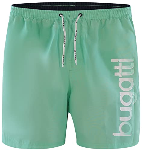 bugatti® - Bañador para hombre en azul, verde, azul marino, rojo, negro o turquesa, Verde Jade 9000, 3XL