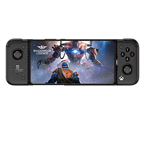 GameSir X2 Pro-Xbox Mando Móvil Gamepad para Android(100-179 mm) con 1 Mes Xbox Game Pass Ultimate, Controlador de Juegos Móvil para xCloud, Stadia, Luna y Apex (Negro)