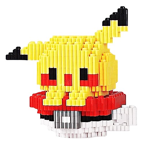 Building Blocks Dibujos Animados,DIY Bloques de Construcción Niños,3D Mini Ladrillos De Construcción Infantil Kit,Juguetes educativos para Niños,Regalos de Cumpleaños para Adultos Niños