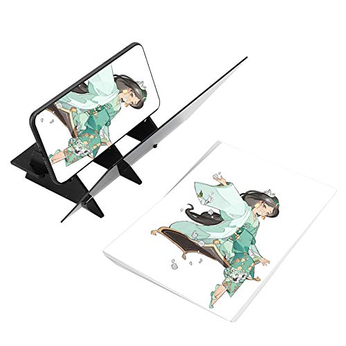 Tablero de Dibujo óptico Tablero de Dibujo Lente de Boceto Asistente de Boceto Imagen Proyector de Reflexión Tablero de Pintura Copia de Mesa Proyección Tablero Linyi Plotter Ayuda de Dibujo para Niño