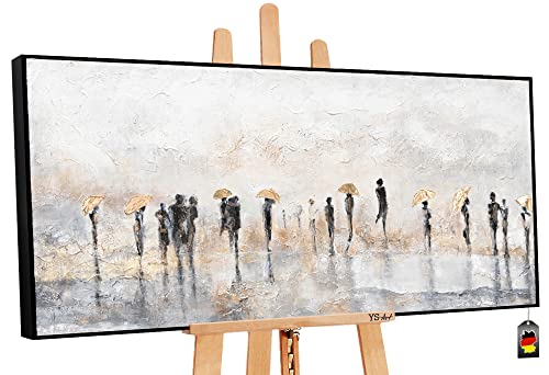 YS Cuadro pintado a mano abstractos «Lluvia de verano» | Cuadros pintados a mano abstractos Art Lienzos pintados a mano | Pintura a mano | Cuadros para salon al oleo | Cuadros de lienzo
