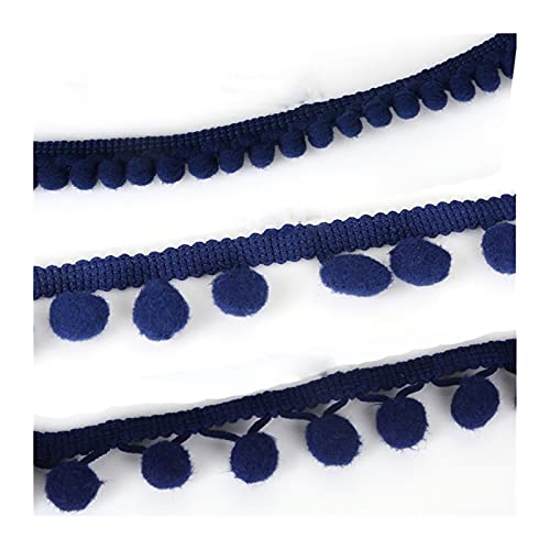 Jacky's Flecos Pompones Encaje Boda Decoración Manualidades Bricolaje DIY Costura por Metros Cortinas Puntilla Tela Cinta Tira Bordada Adhesiva Coser Pasamaneria Pasamanerias Encaje