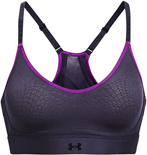 Under Armour Mujer UA Infinity Low Sports Bra Bras Deportivas, Acero Templado, Large