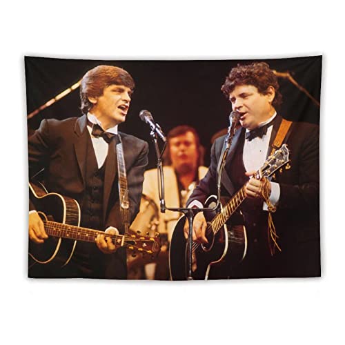 DEODEO Póster de The Everly Brothers, arte pictórico, 5 obras de arte, tapiz de pared, pintura de poliéster, decoración de regalo, tapices decorativos para el hogar, 60 x 80 pulgadas