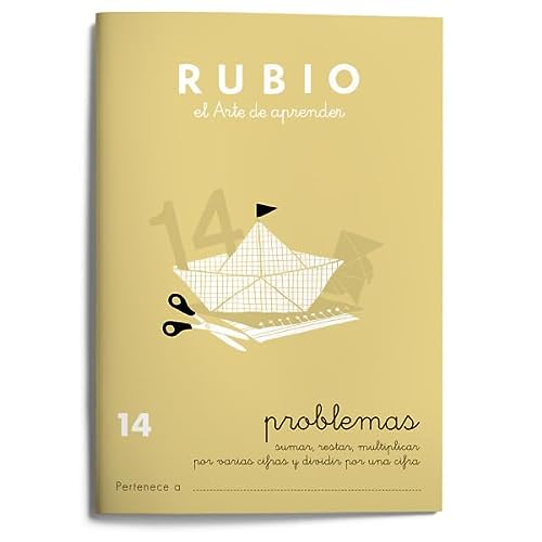 Problemas 14 RUBIO | Sumar, restar, multiplicar por varias cifras. +9 años