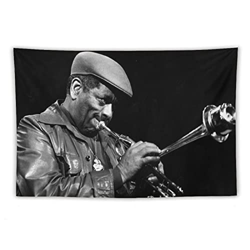 DEODEO Dizzy Gillespie - Póster de arte pictórico con 7 imágenes para pared, tapiz de poliéster, obras de arte, idea de regalo, estética de habitación, 60 x 90 pulgadas