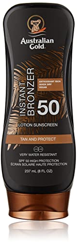 SPF 50 LOTION WITH BRONZER