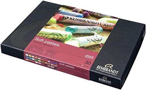 PASTELS SECS EXTRA-FINS REMBRANDT - BOITE CARTON DE 30 PASTELS PORTRAIT