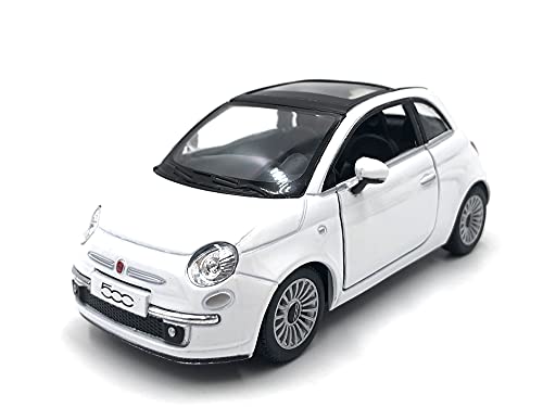 ICE TOYS modelo a escala modelo 500 a escala 1:36 (new 500 white)
