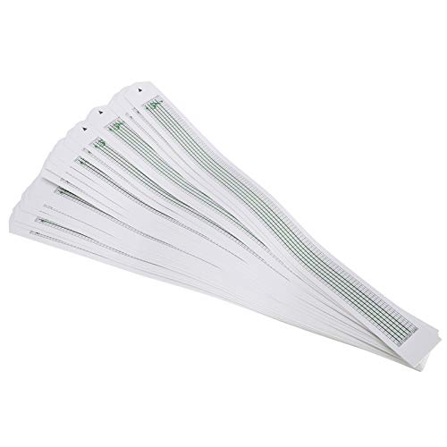 30 Piezas de Tiras en Blanco de Notas de Caja de Música Recarga de Papel en Blanco, Herramienta de Bricolaje de 15 Notas para Hacer Tu Música