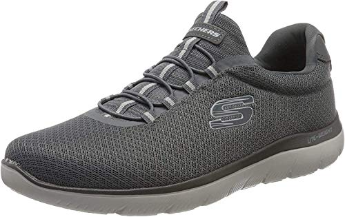 Skechers Summits, Zapatillas de Deporte Hombre, Charcoal Mesh/Trim, 41 EU