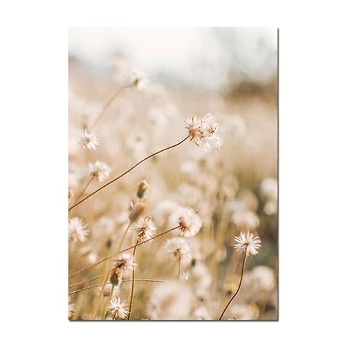 Pintura de estilo boho sobre lienzo puesta de sol océano cartel nórdico impresión naturaleza paisaje fotografía arte de pared imagen decoración casera moderna A 20X30cm Sin marco