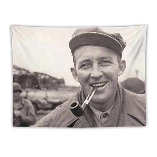 DEODEO Bing Crosby - Póster de actor de arte pictórico con 4 imágenes para pared, tapiz de poliéster, obras de arte, idea de regalo, estética de habitación, 60 x 80 pulgadas