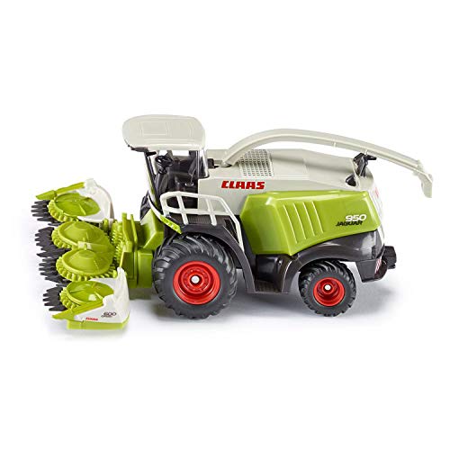siku 1993, Picadora de maíz Claas, 1:50, Metal/Plástico, Verde, Cabezal de maíz plegable y desmontable