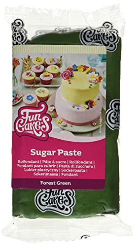 FunCakes Pasta de Azúcar Verde Bosque 250 g