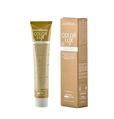 DESIGN LOOK Tinte Color Lux 7.14 Tabaco 100ML, Estandar